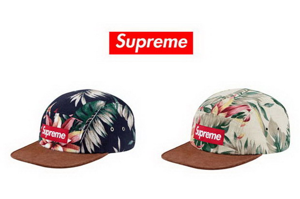 Supreme 2012春夏 夏花图案麂皮帽