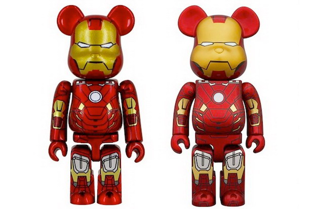 Iron Man Mark VII BE@RBRICK 100% & 400% 联袂登场