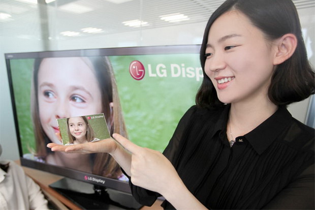 LG Display发布5寸1080p HD分辨率屏幕 具备440ppi视网膜效果