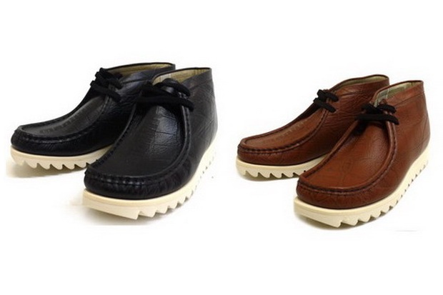 A Bathing Ape 2012春夏 CROCODILE PATTERN MANHUNT BOOTS 新作发表