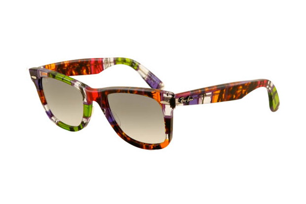 Ray-Ban 2012夏季 Wayfarer “Blocks” 太阳眼镜