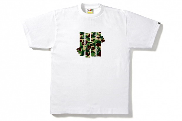 超强联名曝光 A Bathing Ape × Undefeated 2012 春夏 T-Shirt 系列