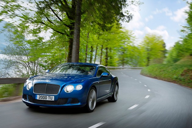 宾利Bentley 亮相 2013 Continental GT Speed 超级车款