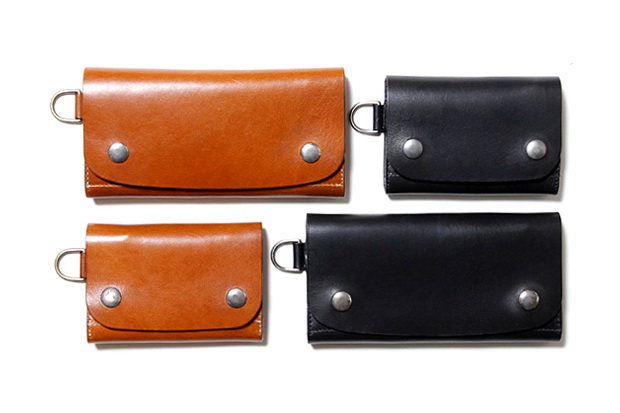 超优品质 nonnative × Stevenson Overall Co. SHORT & LONG COW DWELLER LEATHER WALLET 皮革银包系列