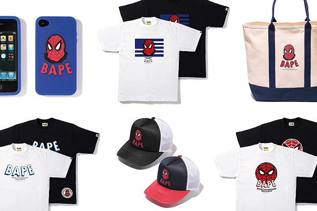 Marvel Comics × A Bathing Ape 2012 “Spider-Man” 联名别注系列