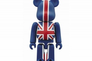 英国味浓浓 BE@RBRICK UNION JACK 公仔