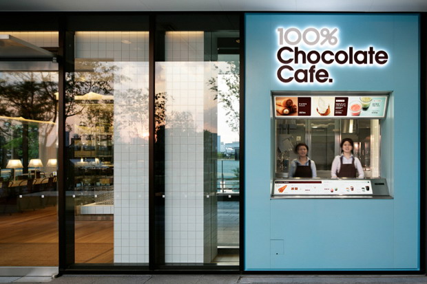 100% Chocolate Cafe by Wonderwall 特色室内设计