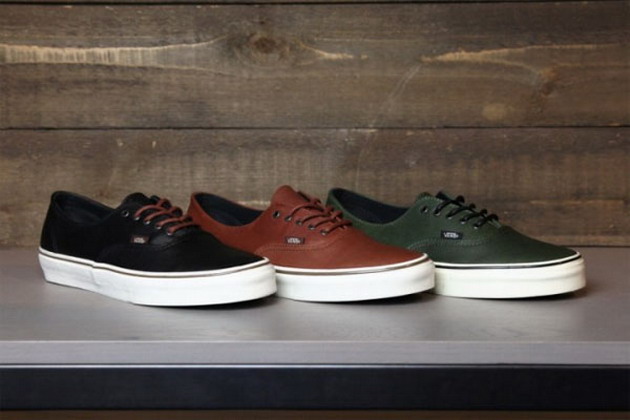 Vans California 2012秋季 Authentic Decon CA 新作鞋款推出
