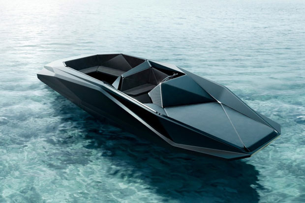Zaha Hadid's Luxury Z Speedboat by Shoreteam 崭新设计快艇