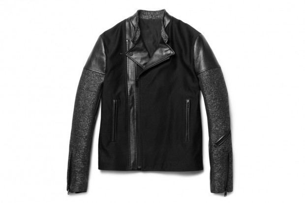 Balenciaga Panelled Slim-Fit Biker Jacket 骑士外套