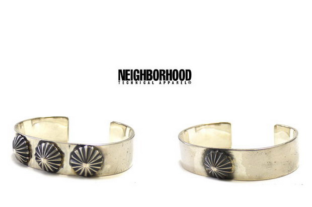 NEIGHBORHOOD 2012 神秘商品 Concho 纯银手环