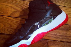 Air Jordan 11复刻鞋款 黑红配色曝光
