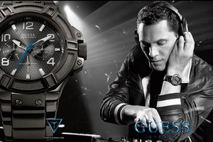 电音与腕表的超凡结合 Tiesto × GUESS 联名表款