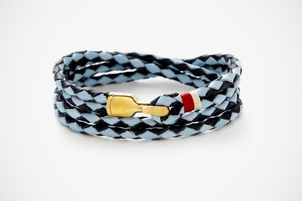 MIANSAI Trice Bracelet “Sky Blue” 皮革手带
