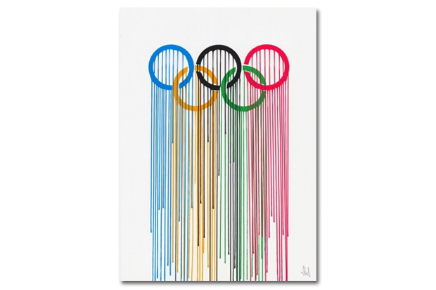 艺术家 ZEVS 最新以伦敦奥运为主题画作