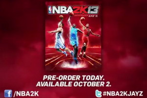 由 Jay-Z 监制的 NBA 电玩游戏模拟系列最新作《NBA 2K13》预告视频影片公开！
