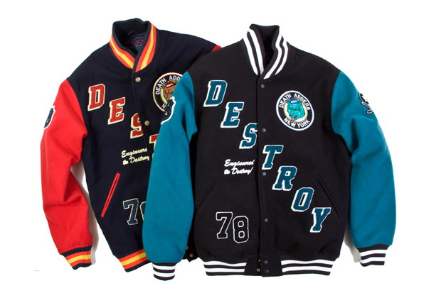 Mishka Retro Destroy Varsity Jacket 复古外套