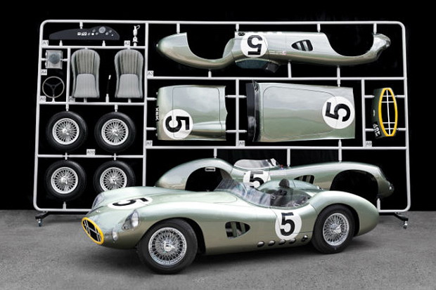 Evanta Aston Martin DBR1 1:1 实物原大模型组件