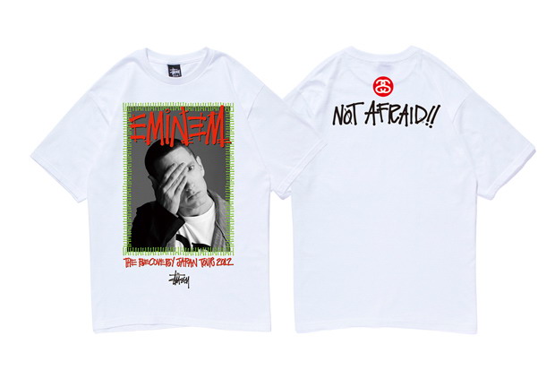 Eminem × Stussy “RECOVERY JAPAN TOUR 2012” 别注 T-Shirt