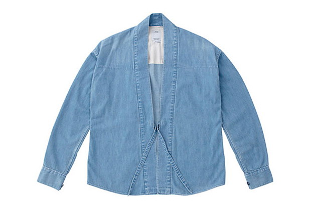 visvim LHAMO SHIRT DAMAGED 和服风衬衣