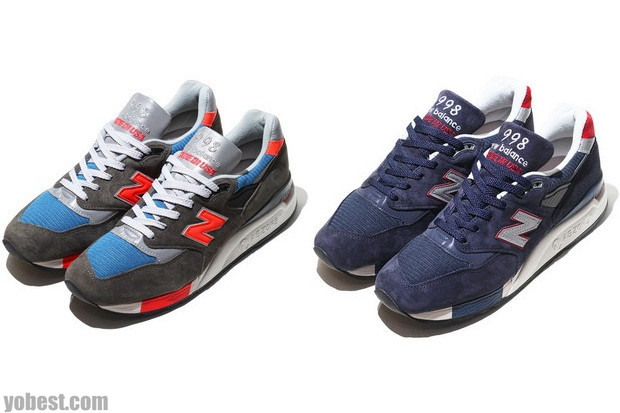 美国制造 New Balance for J.CREW M998 鞋款