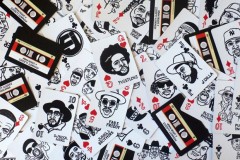 Hip-Hop's 嘻哈说唱歌手以及团体为图案概念设计的扑克牌 Playing Cards
