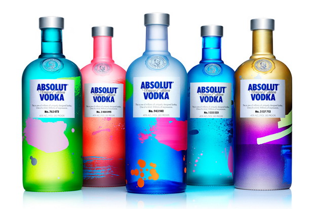 ABSOLUT UNIQUE: 打造四百万瓶独特创意艺术瓶身企划