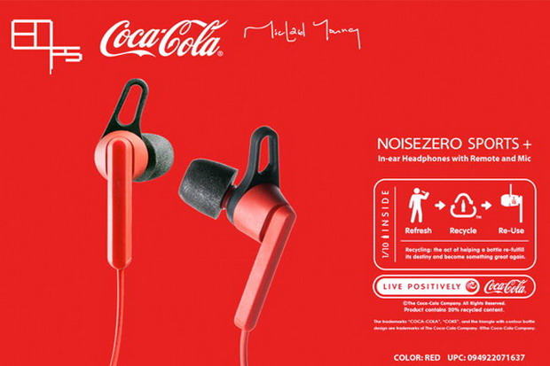 EOps × Coca-Cola × Michael Young “Noisezero Sports+” 联名耳机