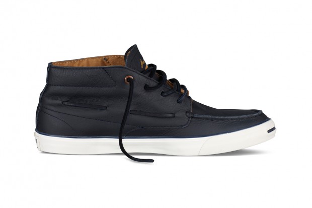 Converse 2012秋冬 Jack Purcell Mid-Top Leather Boat Shoe 帆船鞋设计运动鞋款