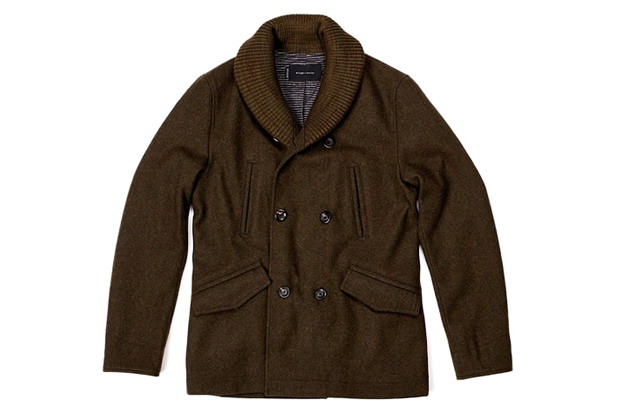 wings + horns for Holt Renfrew Shawl Collar Jacket 双排扣大衣