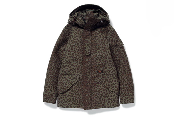 WTAPS PARASMOCK / JACKET. COTTON. TWILL. 3LAYER 豹纹军事外套