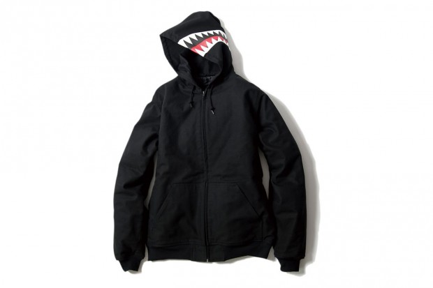 BOUNTY HUNTER 2012秋冬 BxH Shark Hooded Jacket 连帽夹克
