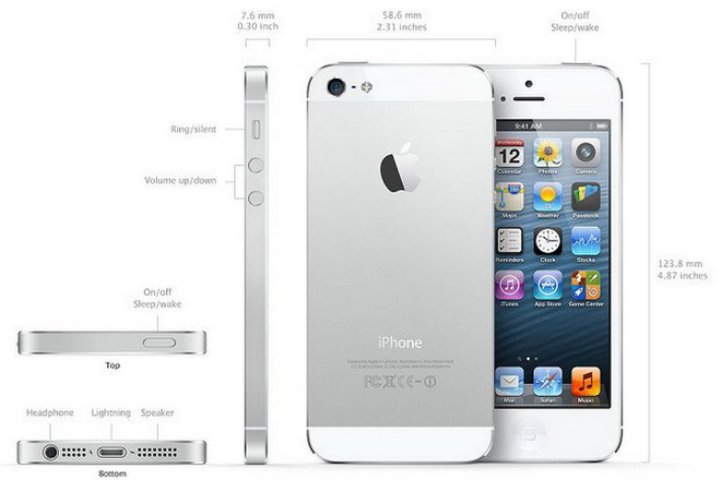 报告称苹果iPhone 5硬件成本价167.5美元