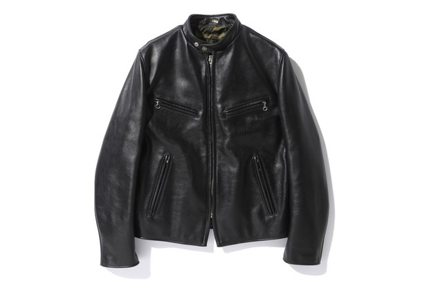 A Bathing Ape × Schott NYC 2012秋季 Rider Jacket 机车皮夹克
