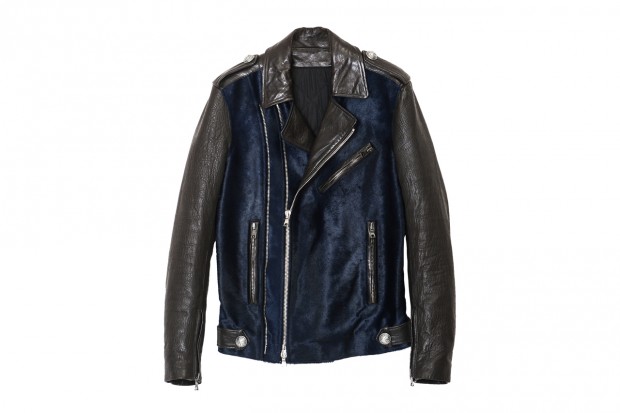 Balmain 2012秋冬 Double Rider 皮革外套
