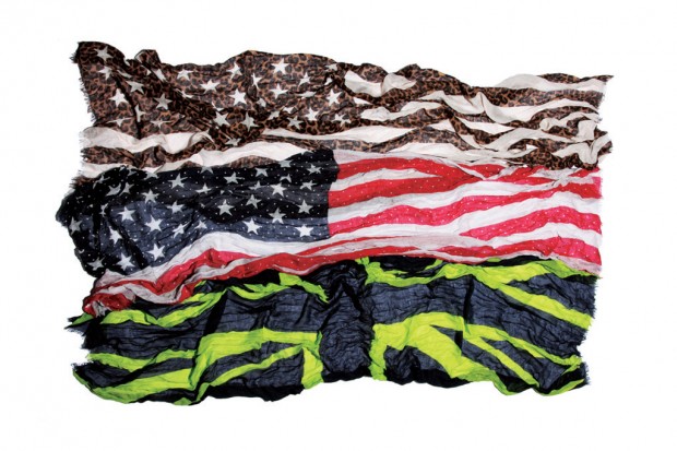 uniform experiment 2012秋冬 FLAG STOLE 围巾