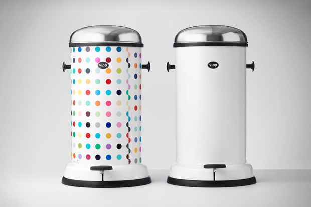 The Vipp Bin by Damien Hirst 垃圾桶