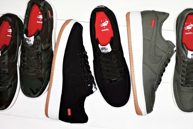 Supreme × Nike Air Force 1 2012 全新联名鞋款