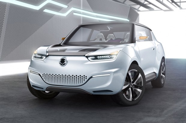 双龙 SSANGYONG e-XIV Concept 电动概念休旅车