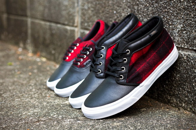 Vans California 2012秋冬 Flannel Pack 系列鞋款