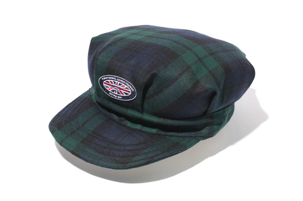 A Bathing Ape 2012秋冬 TARTAN CHECK WORK CAP