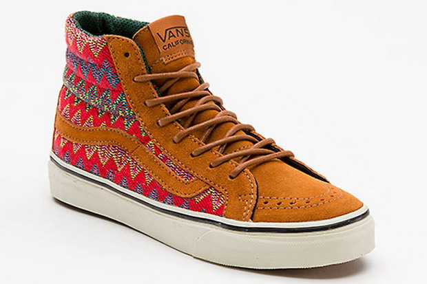 Vans California 2012秋冬 Sk8-Hi Slim CA 全新民族风图腾系列鞋款