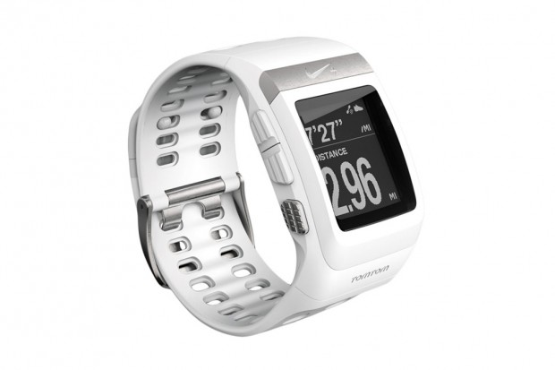 Nike+ SportWatch GPS White/Silver 限量版表款