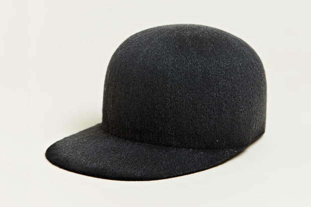 Lanvin 2012秋冬 Resin Melusine Cap 黑色帽款