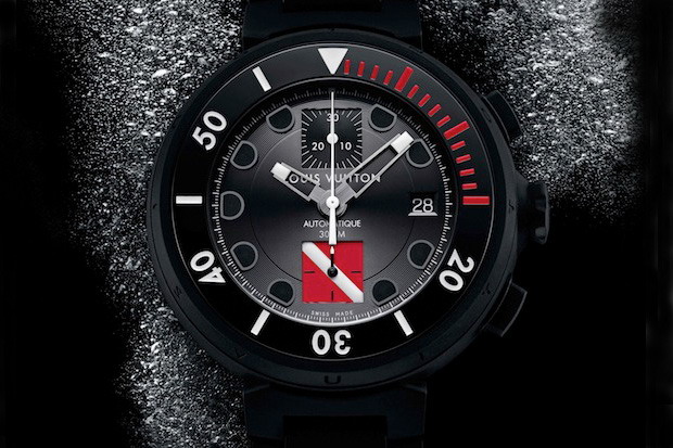 Louis Vuitton 路易威登 2012 Tambour Diving II Chronograph 潜水运动表