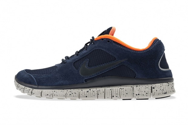 Nike Free Run+ 3 Obsidian/Total Orange 鞋款