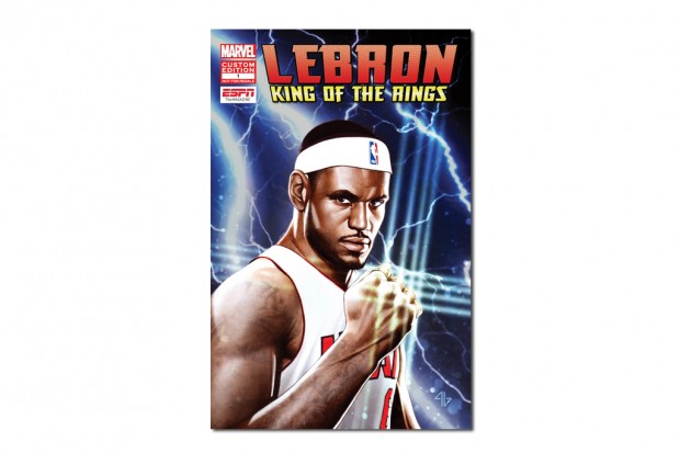 ESPN 携手 Marvel 推出恶搞詹姆斯主题漫画 “LeBron James: King Of The Rings”