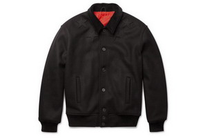 Givenchy 2012秋冬 羊毛棒球外套