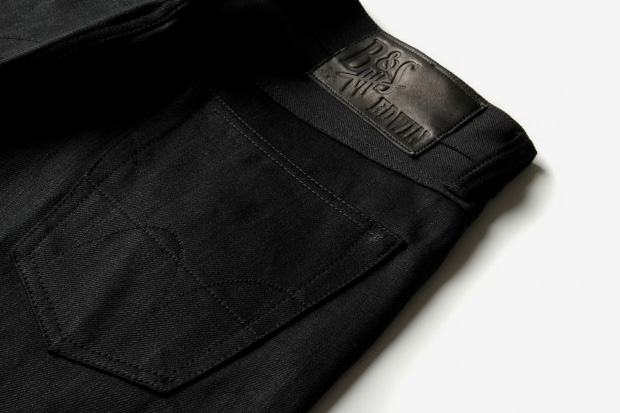 Burg & Schild × Edwin 14oz 重磅黑色 Denim 丹宁裤