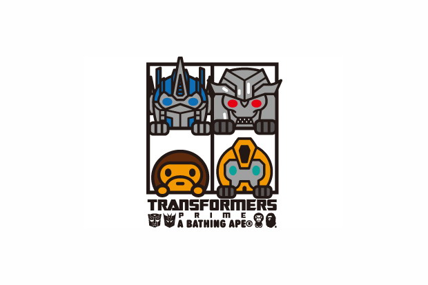 Transformers Prime × A Bathing Ape 2012 联名别注系列即将发表！